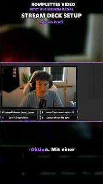 Stream Deck OBS Setup – Die beste Konfiguration für Anfänger