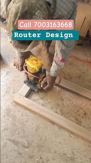 Smart Wood Cuts in Seconds #HandRouter #WoodRouting #WoodworkingShorts #shorts