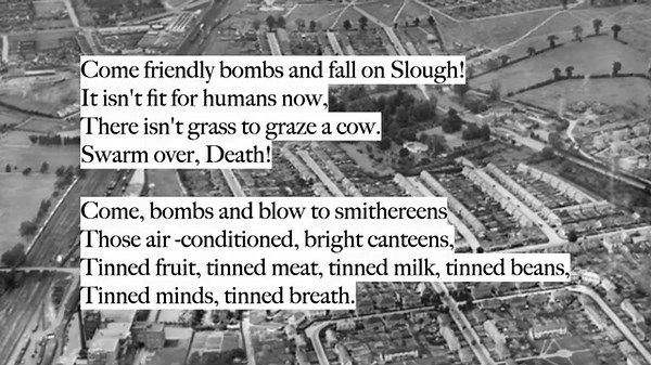 Slough by Sir John Betjeman || Spoken Word Poetry, read by Ben W Smith