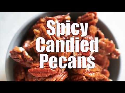 Spicy Candied Pecans Recipe