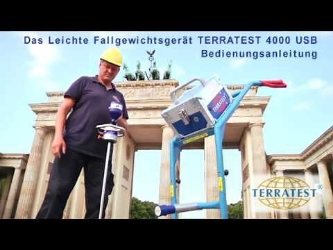 Bedienungsanleitung für das Leichte Fallgewichtsgerät TERRATEST 4000 USB