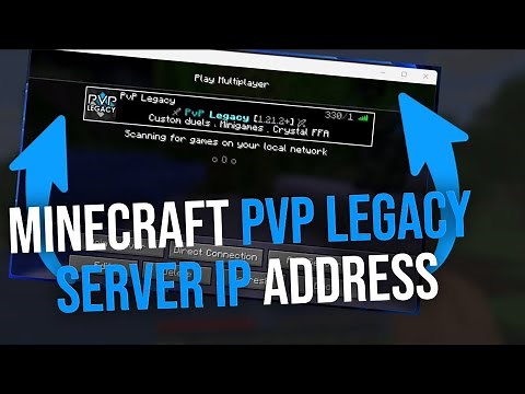 PvP Legacy ip address (2026) - PvP Legacy Server IP Address