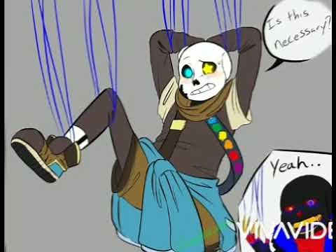 (Read the description) [Under Water--Fareoh] Sancest +18 Error!Sans x Ink!Sans (Ink x error)