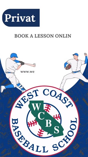 West Coast Baseball School on Instagram: "Train like a pro with coaches who’ve actually been there. Private lessons at West Coast Baseball School deliver real big-league insight, elite fundamentals, and proven development. Whether you’re grinding for travel ball season or chasing the next level — elevate your game today. LINK IN BIO #WestCoastBaseballSchool #BaseballTraining #PrivateBaseballLessons #ProCoach #FormerProPlayers #BigLeagueAdvice #EliteBaseballTraining #TravelBall #TravelBallBasebal