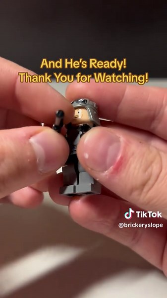 How to Build an Imperial Army Trooper with LEGO