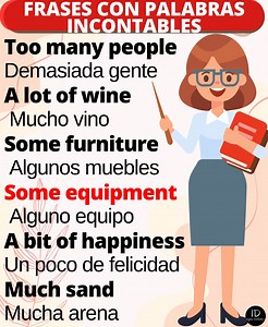 65K views · 6.5K reactions | frases con palabras incontables Amplía tu vocabulario con frases y expresiones en inglés Lista de palabras muy usadasFrases de uso diario Vocabulario muy usado que debes conocer✍️No te rindas, te lo debes #inglesfacil #inglesdefinitivo #ingles #adjectives #English #nouns #prepositions #conjuntions #verbs #irregularverbs #regularverbs #adverbs | Inglés Definitivo | Facebook