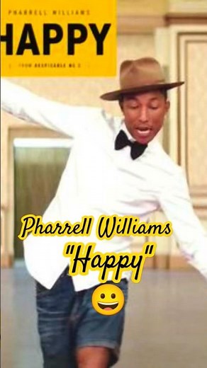 Pharrell Williams I'm happy #Pharrell Williams, #Pharrell Williams