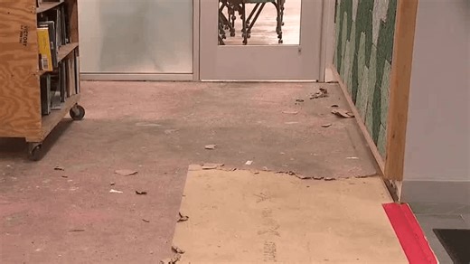 Lancaster Public Library repairs stalled 7 months after flood