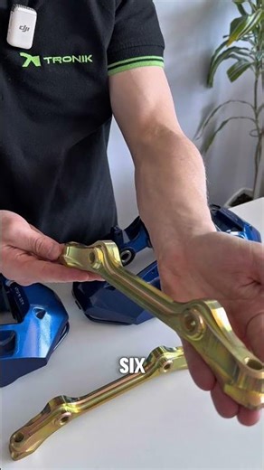 Front brake upgrade kit for BMW 5 F10 to install M5 F10 brakes #shorts #brakes #automotive