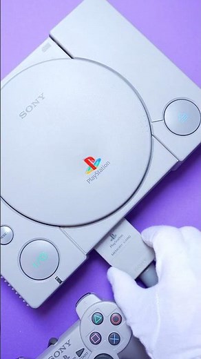 Remember the PlayStation 1?💜 #ps1 #90snostalgia #retrogaming