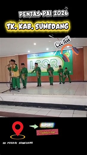 Pentas PAI 2026 Tk. Kab.Sumedang ##qasidahrebana #LSQR #ytshorts