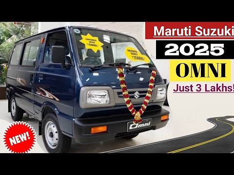 Maruti Suzuki Omni Price | New 2025 8 Seater Van Just 3 Lakhs! Omni On Road Price Lone EMI Review
