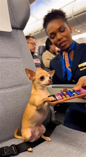 Angry Chihuahua Throwing a Tantrum on a Plane! 😂🐕 | Bloom Pets