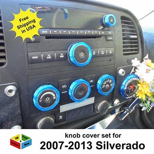 Knob Cover Set for Chevy Silverado 2007-2013 Interior Accessories Knob Covers - Etsy