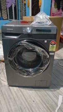 new samsung front load washing machine installation and demo #washing #installation #like #shorts