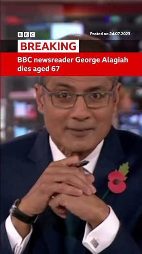 “He simply was a wonderful human being.” George Alagiah has died at 67. ‪@BBCNews‬