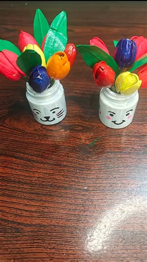 pistha she'll reuse🌷 ideas#artificialplant #decorativeitem