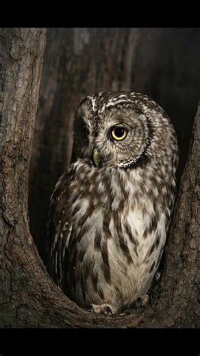 You’ve Never Seen a Cute Owl Like This! 🦉 Nature Short. #owl #wildlife #owlverse #nature #animals