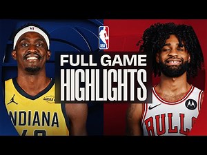 PACERS at BULLS | FULL GAME HIGHLIGHTS | December 5, 2025