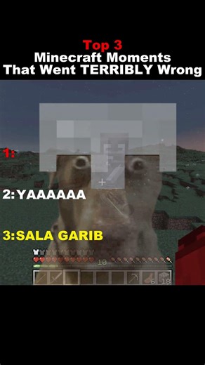 Top 3 Minecraft Moments That Went TERRIBLY Wrong