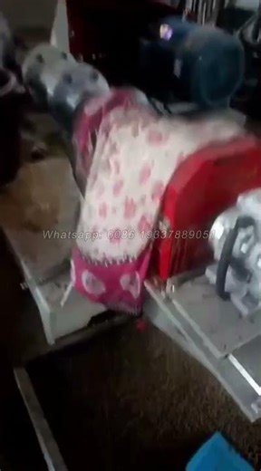 2026 Feedback from india customer fish feed pellet making machine #fishfeedmachine