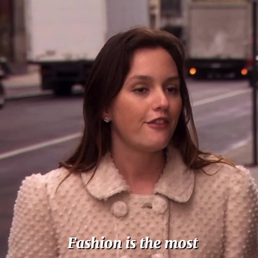 Blair Waldorf Fashion: The Power of Art in Movement