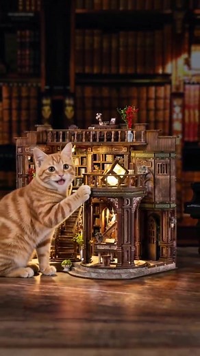 Build Your Own Dreamy Miniature Library