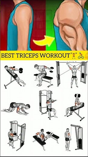 Best Triceps Workout – Build Bigger & Stronger Arms