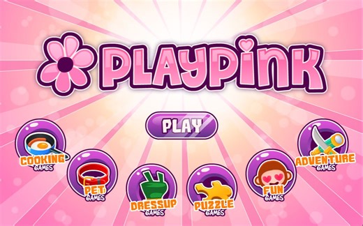【童年大回忆】我一定要玩遍4399等网站上PLAYPINK和Kissing Games的所有类型游戏