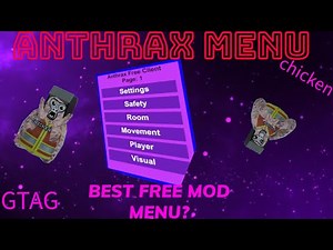 BEST FREE MOD MENU? (ANTHRAX MENU)