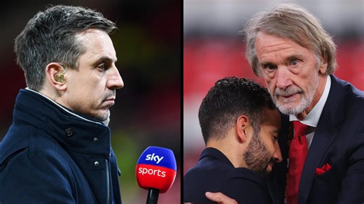 Gary Neville argues Man Utd's position means Sir Jim Ratcliffe and Ineos can't even tell themselves three-word message