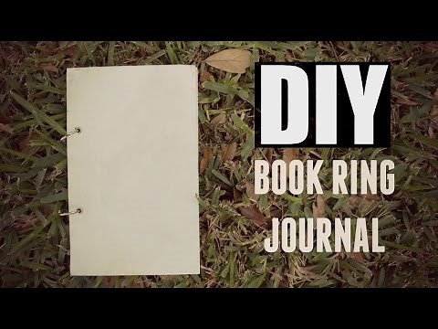 DIY Book Ring Journal