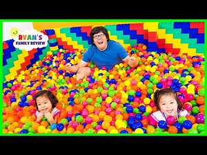 Last to Leave the Ball Pits Wins!!! - Videos For Kids