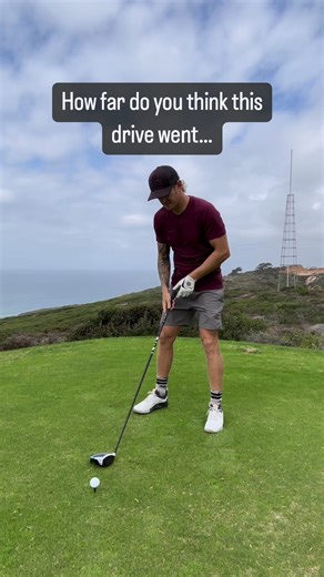 This drive went 310 yards… slightly downwind but soft fairways. Why should you care? Because I was trying to swing about 75% on this swing… And yet I hit it about 90% of my max distance. In other words, there is a difference between swinging hard and swinging fast. I find that when I try to swing about 75%, my transition is my smoother and I can actually speed up the clubhead at the ball, rather than waste my energy at the top or halfway into the downswing. A good feel that I like to use is gath