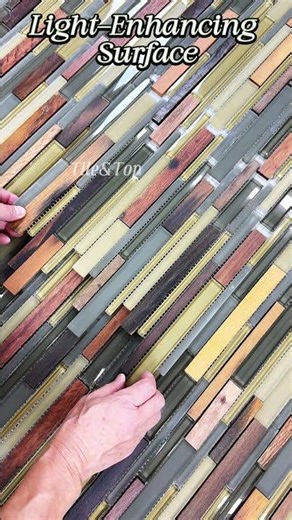 Ambergris Reed Mixed Media Random Strips — Warm Texture, Modern Luxury