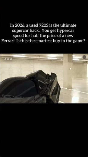 Is the McLaren 720S STILL the Fastest Car for the Money? 🏎️💨 #Shorts