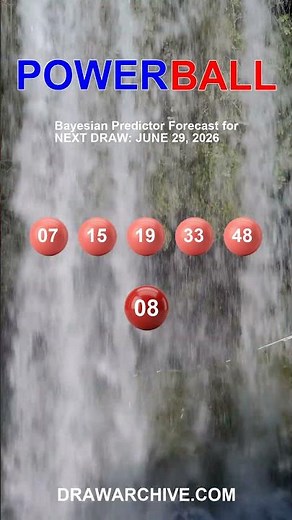Powerball Lucky Numbers: Forecast for Jun 29 #GeneratorPowerball #PredictingLottery