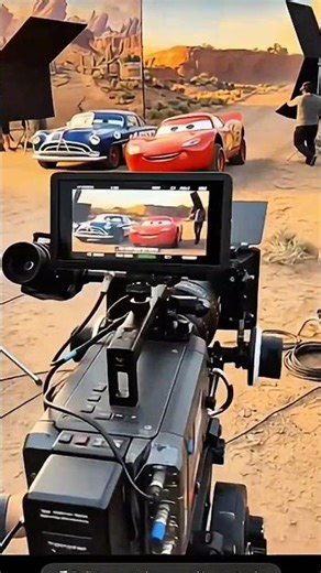 real film shooting process lighting MCquen #lightningmcquee #cars