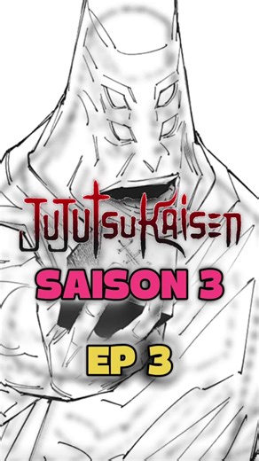 jjk saison 3 ep 3. #jjk #animefyp #yuji #animefr #pourtoiii