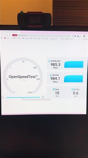 251223-4-短-openspeedtest 測iPhone 15promax 對內網電腦, 路由器Be 7 pro