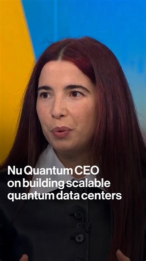 Bloomberg Television on Instagram: "Nu Quantum CEO Carmen Palacios-Berraquero tells @TomMackenzieTV how the startup plans to use its networking technology to build scalable quantum data centers. Tap the link in our bio to read more."