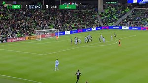 Žan Kolmanič with a beauty of a set-up for Julio Cascante! | Austin FC