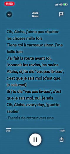 Aïcha - Ninho 💕 #pourtoi #speedsongs #aicha #ninho