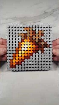 LEGO Minecraft Art: Golden Carrot