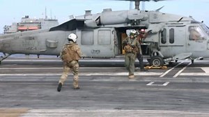 🤝 The Nimitz-class aircraft carriers USS Harry S. Truman (CVN 75), USS Dwight D. Eisenhower (CVN 69), and the Ford-class aircraft carrier USS Gerald R. Ford (CVN 78) are underway in the Atlantic Ocean conducting an ordnance transfer between the three ships and the Lewis and Clark-class dry cargo ship USNS William McLean (T-AKE 12). #strongertogether #teamtruman #warfighters #usnavy #military #aircraftcarriers | USS Harry S. Truman