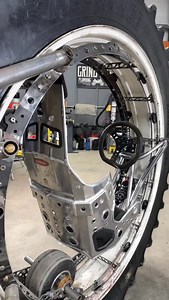 The new seat and lower A-arms are really improving the look of the mega trike! Can’t wait to show you all the next step. | Grind Hard Plumbing Co