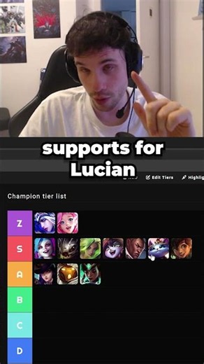 Best Lucian Support Combos 👀👀