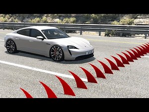 Cars vs Spikes – BeamNG.Drive