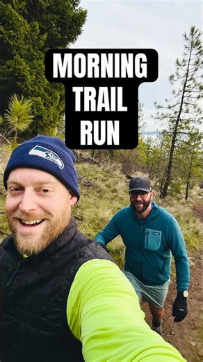 Saturday morning trail run with my bro! Today we run just under 6 miles, 800+ in elevation accent