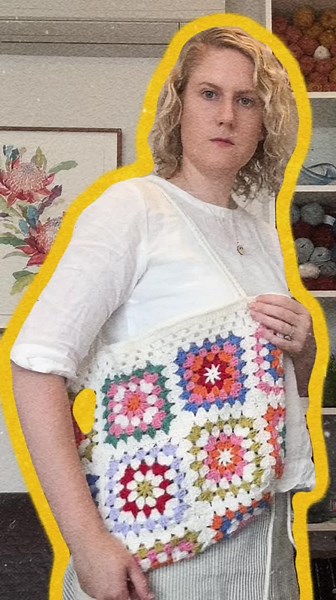 Kmart Crochet Kit: Granny Square Tote Bag Tutorial